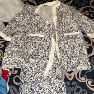 Nine West skirt set suit 18w